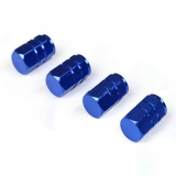 Колпачки на ниппеля колес Blue, 1 шт.